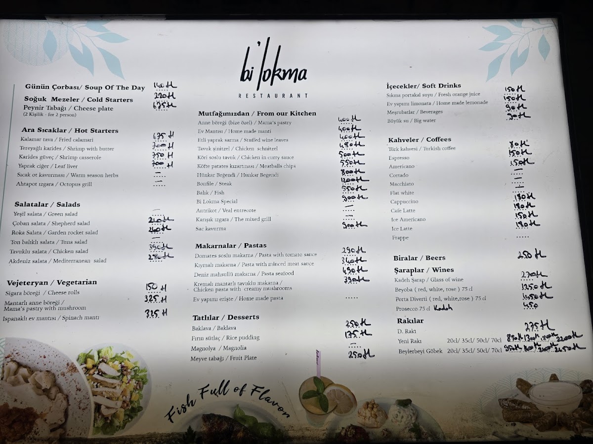 Menu Bi Lokma Bahce-1