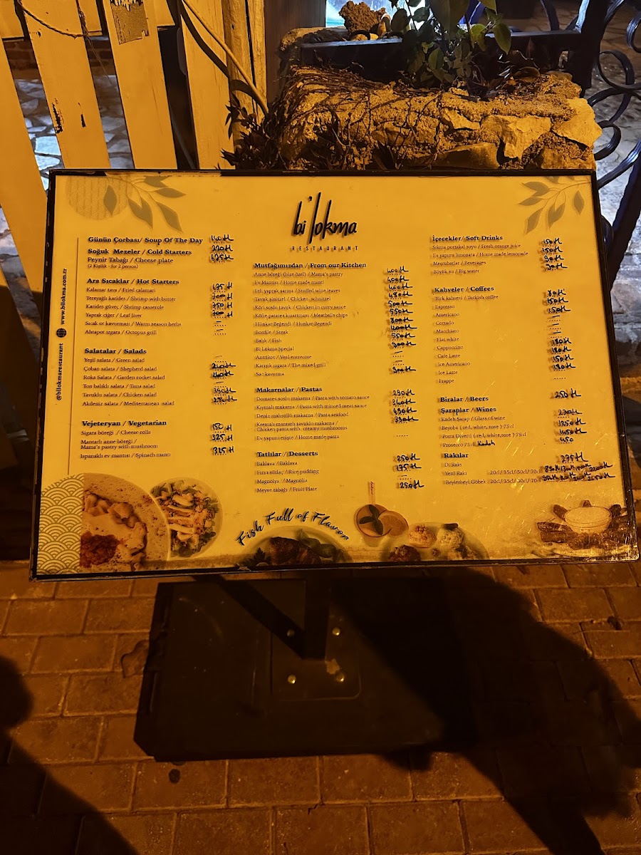 Menu Bi Lokma Bahce-8